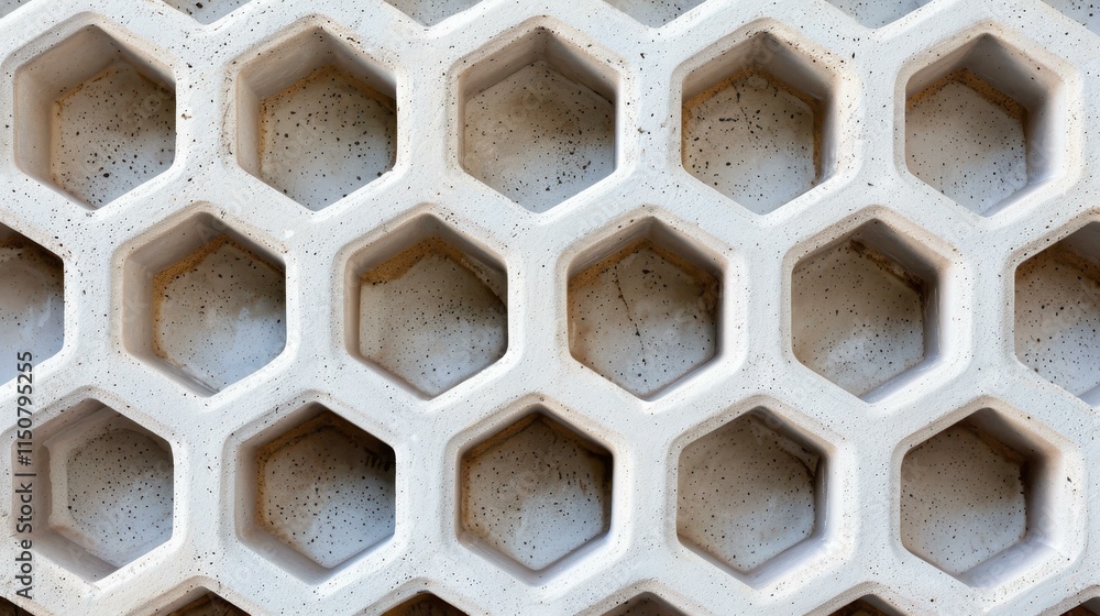 Poster explore innovative geometric patterns fused with cement textures for a unique decorative touch in yo