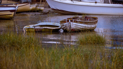 Leigh Harbour on gray day