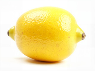 Lemons on a white background