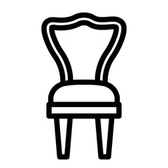 chair Line Icon