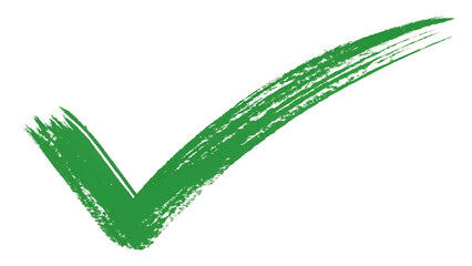 Bold Green Checkmark PNG