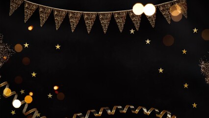 Celebration banner festive template background