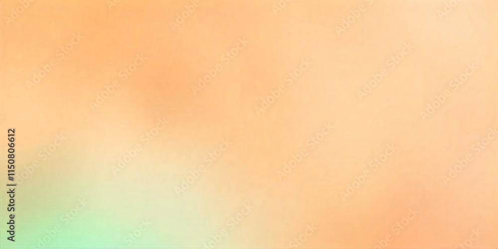 Poster soft peach and mint gradient background abstract texture for design