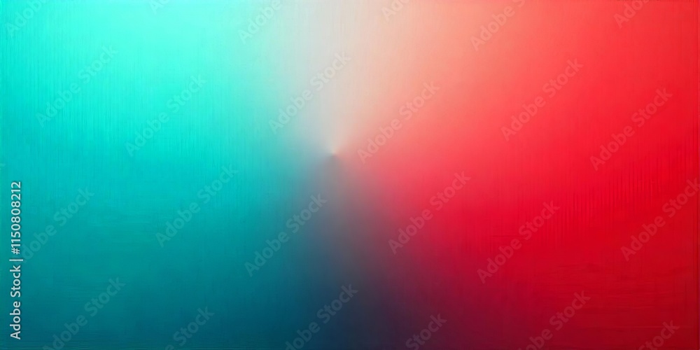 Poster abstract teal red gradient background texture design