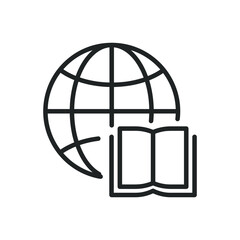 online, web, global, book, internet, globe, knowledge, education, earth, international, flat, training, icon, study, illustration, technology, reading, business, set, vector, design, computer, pictogr