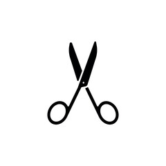 scissor icon vector design template elegant style