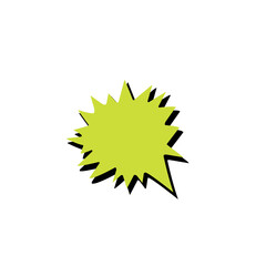 comic exploison vector 