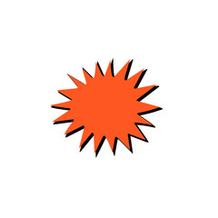 comic exploison vector 