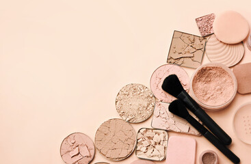 Varieties of face powders and foundations for perfect complexion, basic make up products to even...