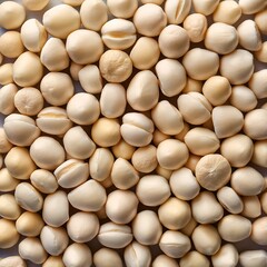 Macadamia Nuts Pile Detailed, Creamy White Nuts with Smooth Texture 