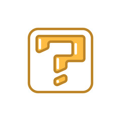 question mark icon vector design template elegant style 