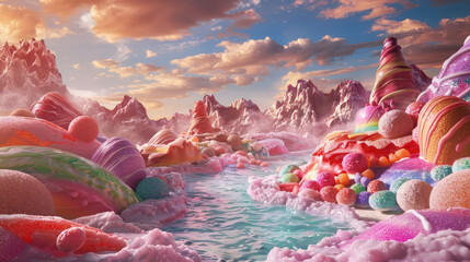 coral reef in the sea