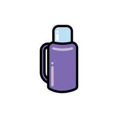 tumbler icon vector design template elegant style 