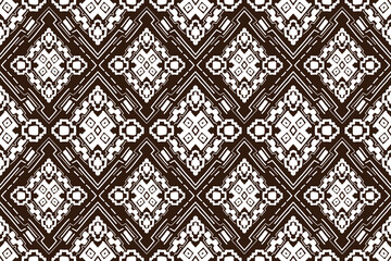 ikat pattern, Ethnic damask seamless pattern, African style, Abstract vector, Chevron embroidery, Paisley embroidery, Navajo aboriginal pattern, Aztec and tribal motifs, Vector hand drawn style.