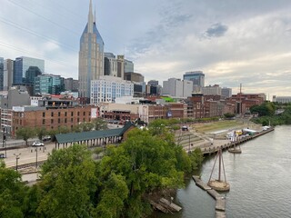 Obraz premium Downtown - Nashville, TN