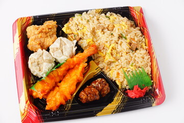 中華弁当　炒飯