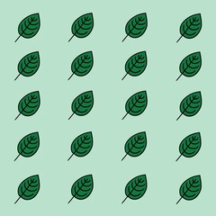 たくさんの葉っぱ