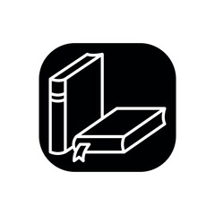 book icon vector design template elegant style 