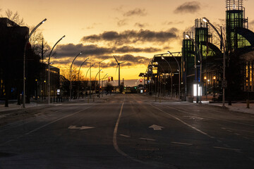 Wide view of the CNE Toronto