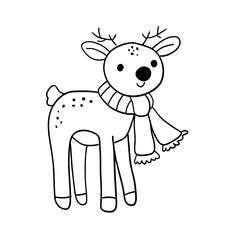 Reindeer cartoon