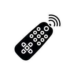 remote control icon vector design template elegant style 