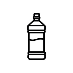 water bottle icon vector design template elegant style 