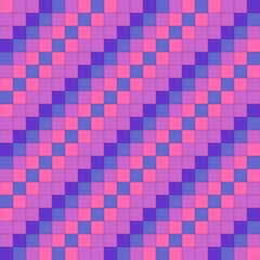 Fototapeta premium A vibrant abstract checkered pattern radiating energy and symmetry, ideal for creative projects, wallpapers, or modern web designs. Its dynamic style captures attention effortlessly