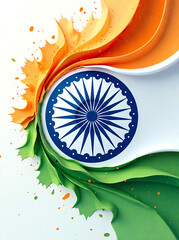 Happy Indian Independence Day Calligraphy IMAGE 2025