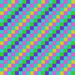 A vibrant abstract checkered pattern radiating energy and symmetry, ideal for creative projects, wallpapers, or modern web designs. Its dynamic style captures attention effortlessly