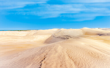 Beautiful sand dunes Lancelin, Western Australia, Australia.