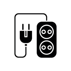 plug icon vector design template elegant style