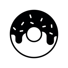  donut icon vector design template elegant style