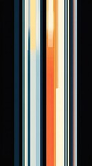 Abstract Vertical Stripes Colorful Design