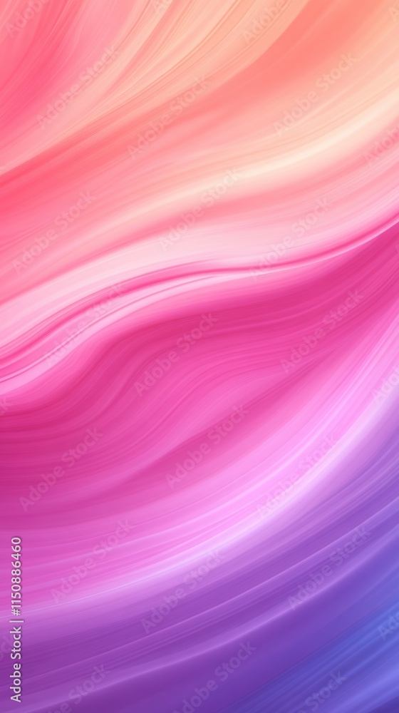 Poster colorful abstract psychedelic background in iridescent pink and purple tones creating a vibrant swir