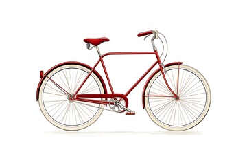 Fototapeta premium bicycle icon simple white background vector