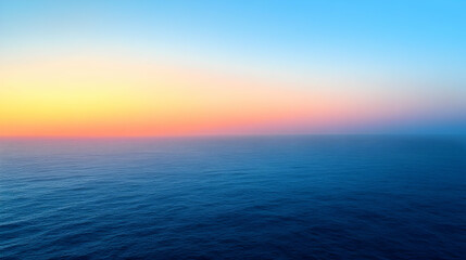 Fototapeta premium Ocean Sunset Abstract Background