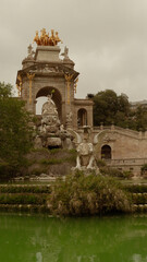 Obraz premium Barcelona park Ciutadella