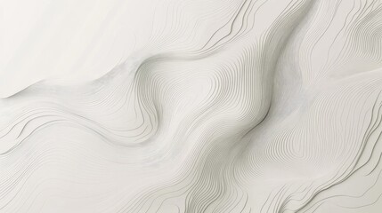 Obraz premium Abstract line art in 3D on a light background, offering a geometric and clean aesthetic that suits modern spaces and design themes.