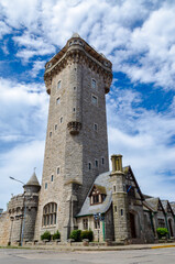 Torre Tanque en la ciudad de Mar del Plata, Argentina, Reservorio de agua. 
