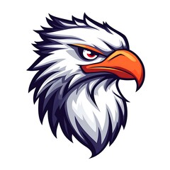 Obraz premium Eagle Head Logo Design. Powerful and Majestic.