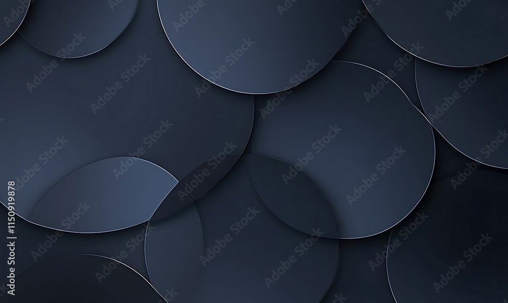 Poster a minimalistic, dark background with a soft gradient blending from deep midnight blue at the top to 