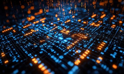 Obraz premium Compliance team explores digital privacy regulations