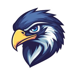 Obraz premium Eagle Head Logo Design. Powerful and Majestic Concept.