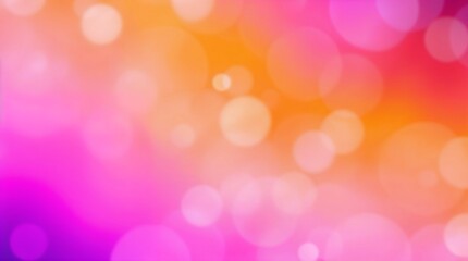 Fototapeta premium abstract pink and orange bokeh background
