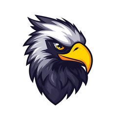 Obraz premium Eagle Head Logo Design. Powerful and Majestic Symbol.