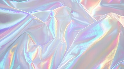 pearl iridescent vinyl material