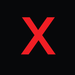 x logo illustration