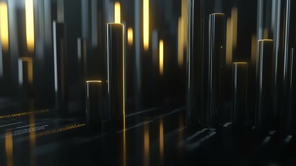 Fototapeta premium グラフ