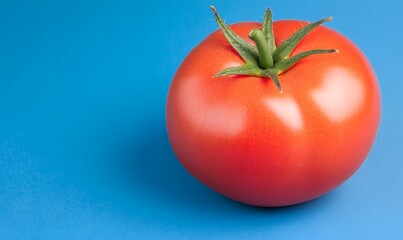 photography works of tomatoes against a solid, Generative AI