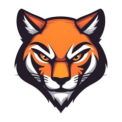 Aggressive Fox Head Mascot Logo